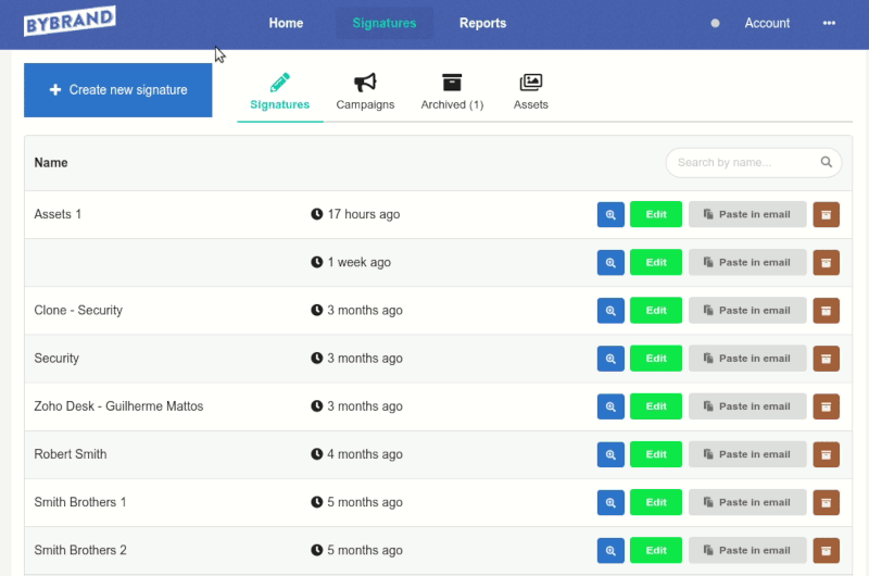 Presenting Bybrand Assets