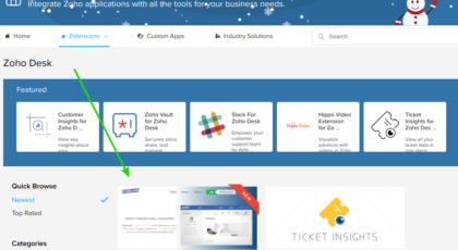 Bybrand no Zoho Desk Marketplace