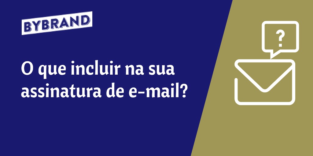 Quais informações adicionar na assinatura de e-mail