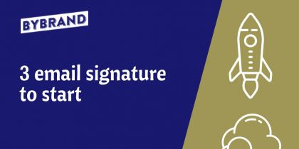 Email singatures to start