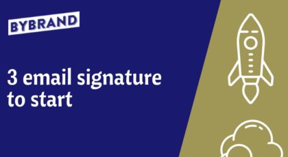 Three email signature to start