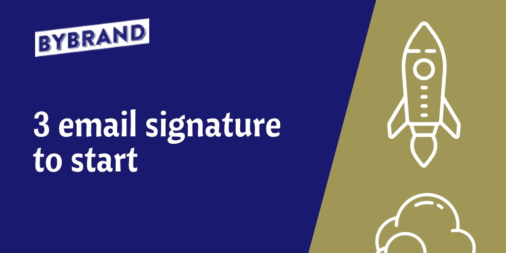 Three email signature to start