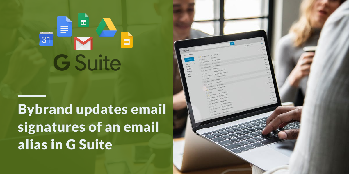 G Suite alias signature update