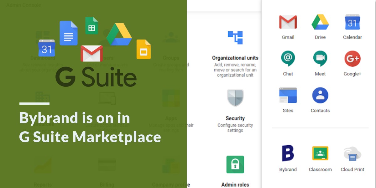 Bybrand is on in G Suite Marketplace