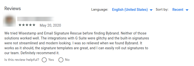 Bybrand Google Workspace Review