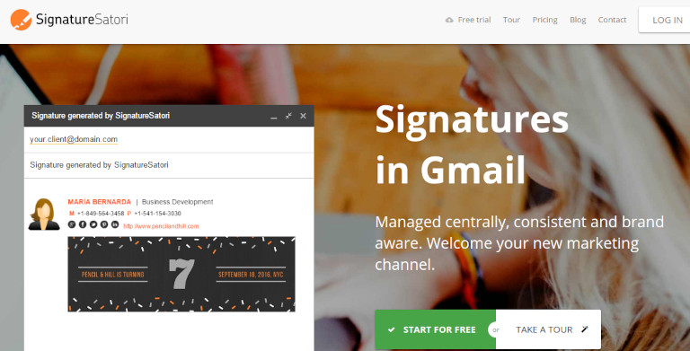 SignatureSatori website