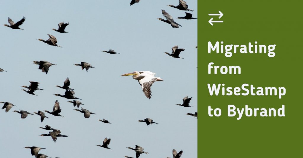 Migrating from WiseStamp to Bybrand