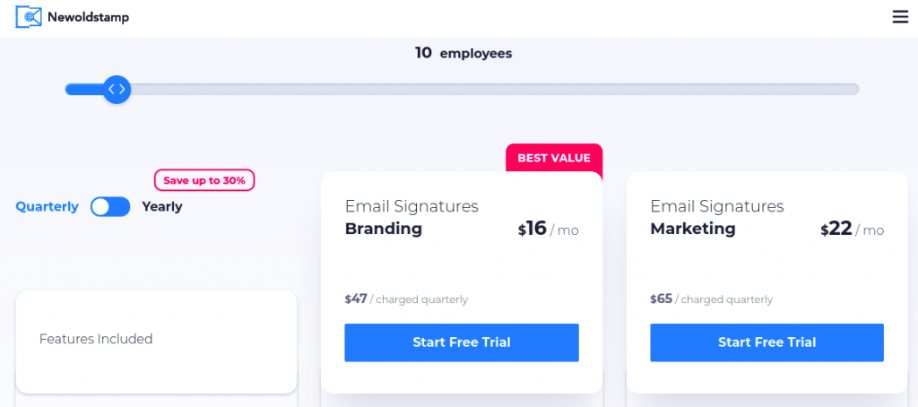 NewOldStamp pricing