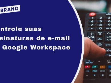 Controle de assinaturas de e-mail no Google Workspace