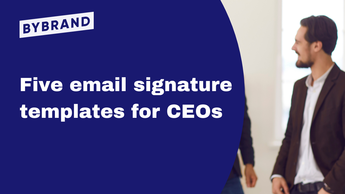 Best email signatures templates for CEO or business owners