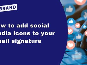 How to add social media icons to your email signature