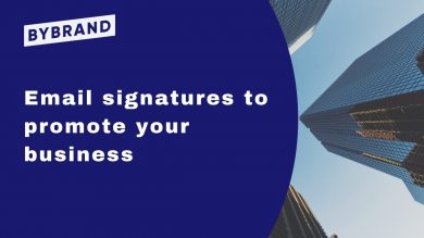 Email signatures to promote your business