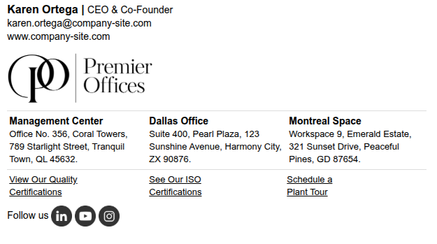 Email Signature for CEO: Best Practices to Follow + Examples