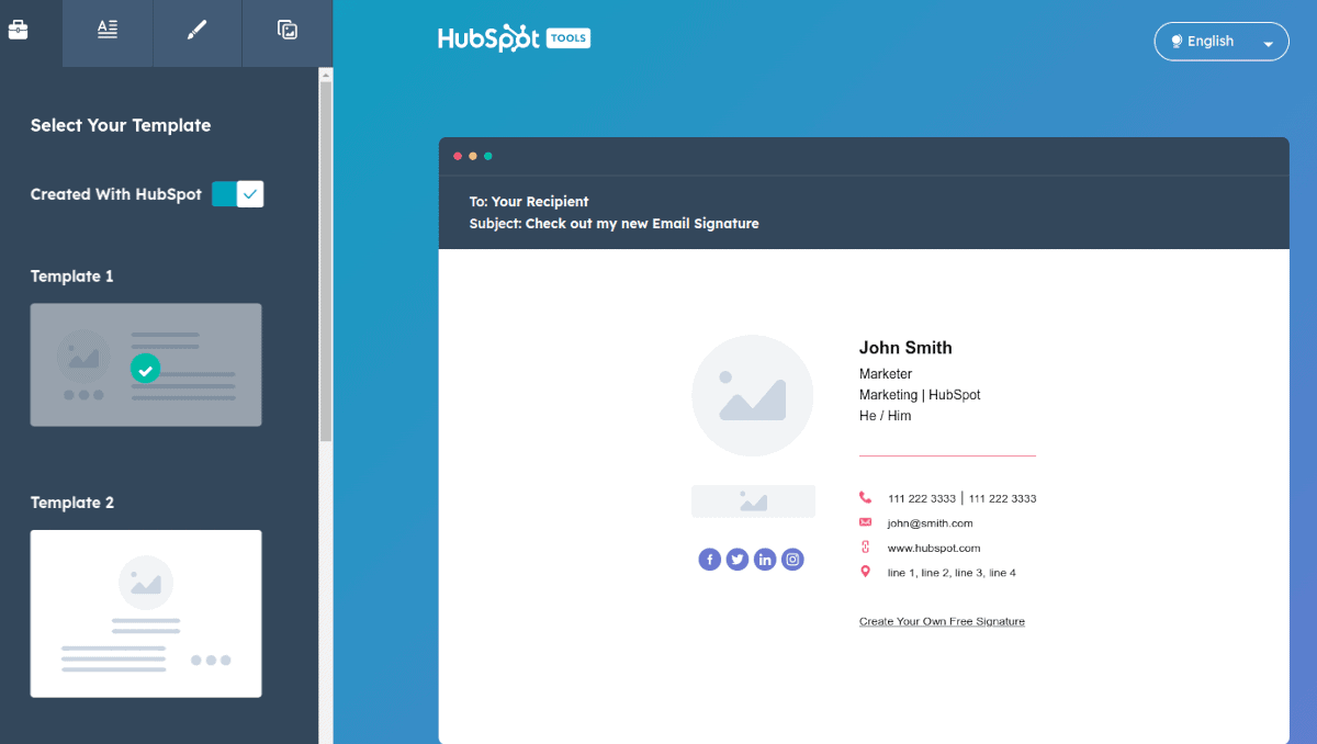 Генератор электронной почты gmail. Генератор подписи email. HUBSPOT email. Html email Signature Template.