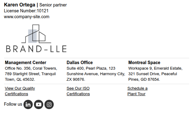examples for architecture firms