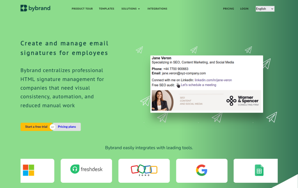 Bybrand homepage.