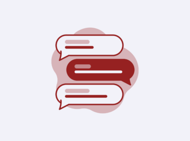 Chat button header