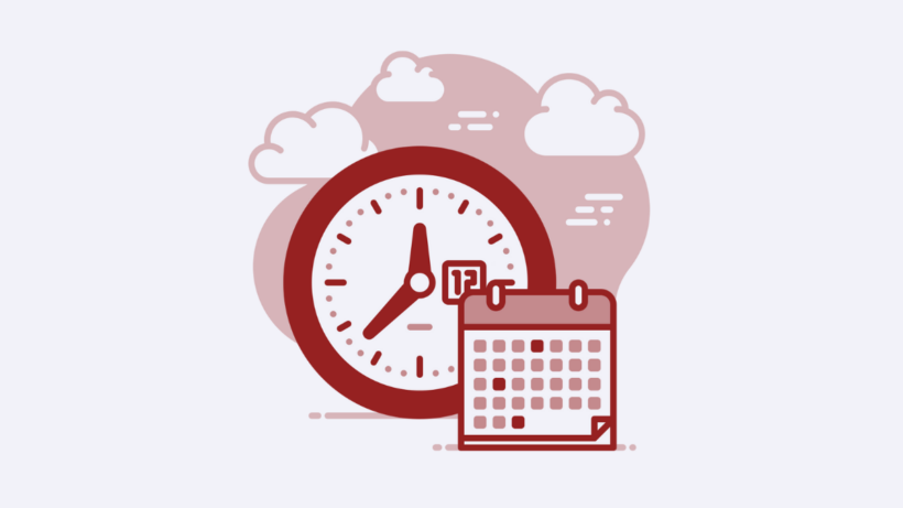 Google Calendar header