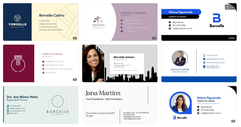 Canva email signature templates.