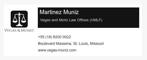 Email Signature for Lawyers - Template 4