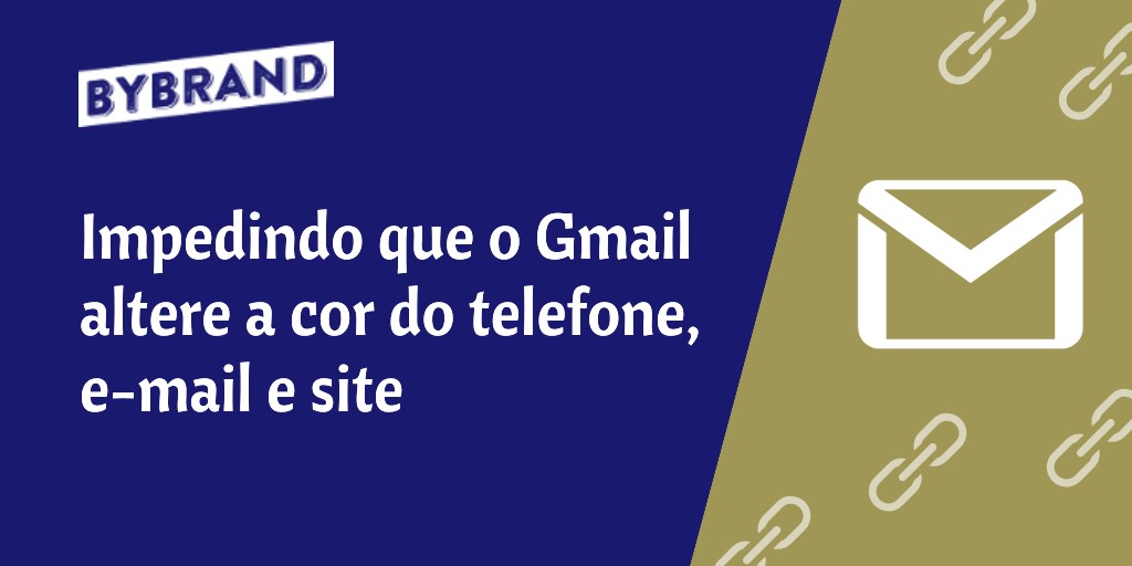Gmail link color