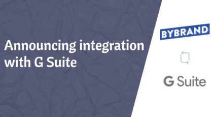 Announcing integration with G Suite