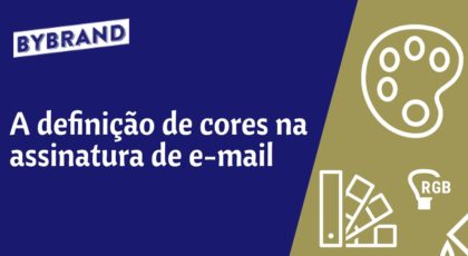 Cor na assinatura de e-mail