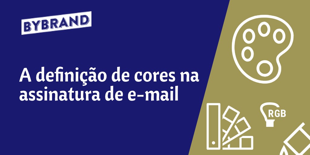 Cor na assinatura de e-mail
