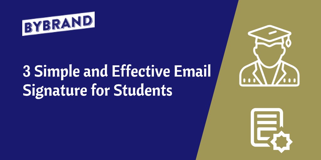 Simple Email Signature for Students