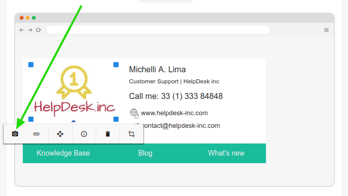 Add logo image to email signature