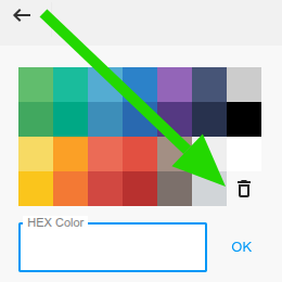 Remove color from email signature.